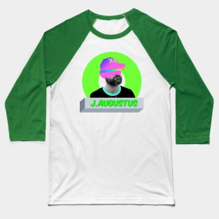 J Augustus neon badge Baseball T-Shirt